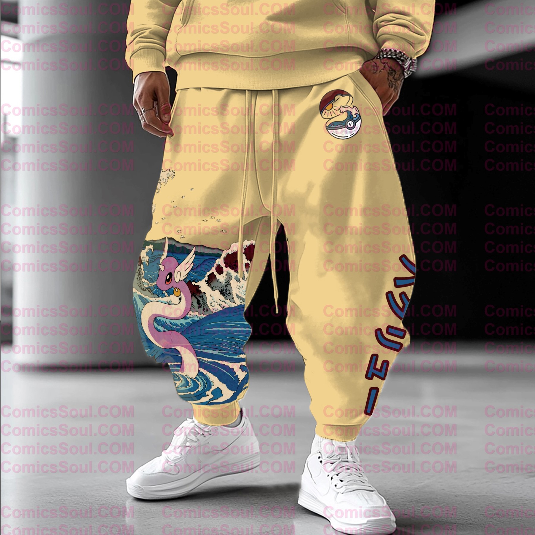 Unisex Casual Anime Streetwear Pants