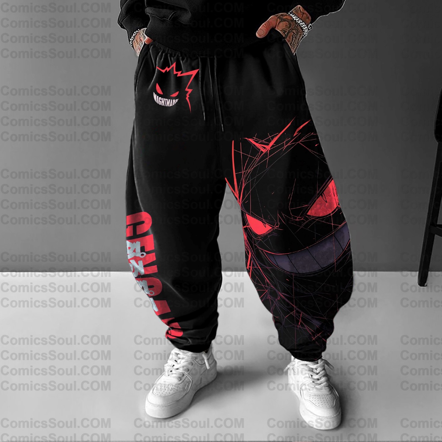 Unisex Anime Inspired Vintage Pants丨Demon Slayer