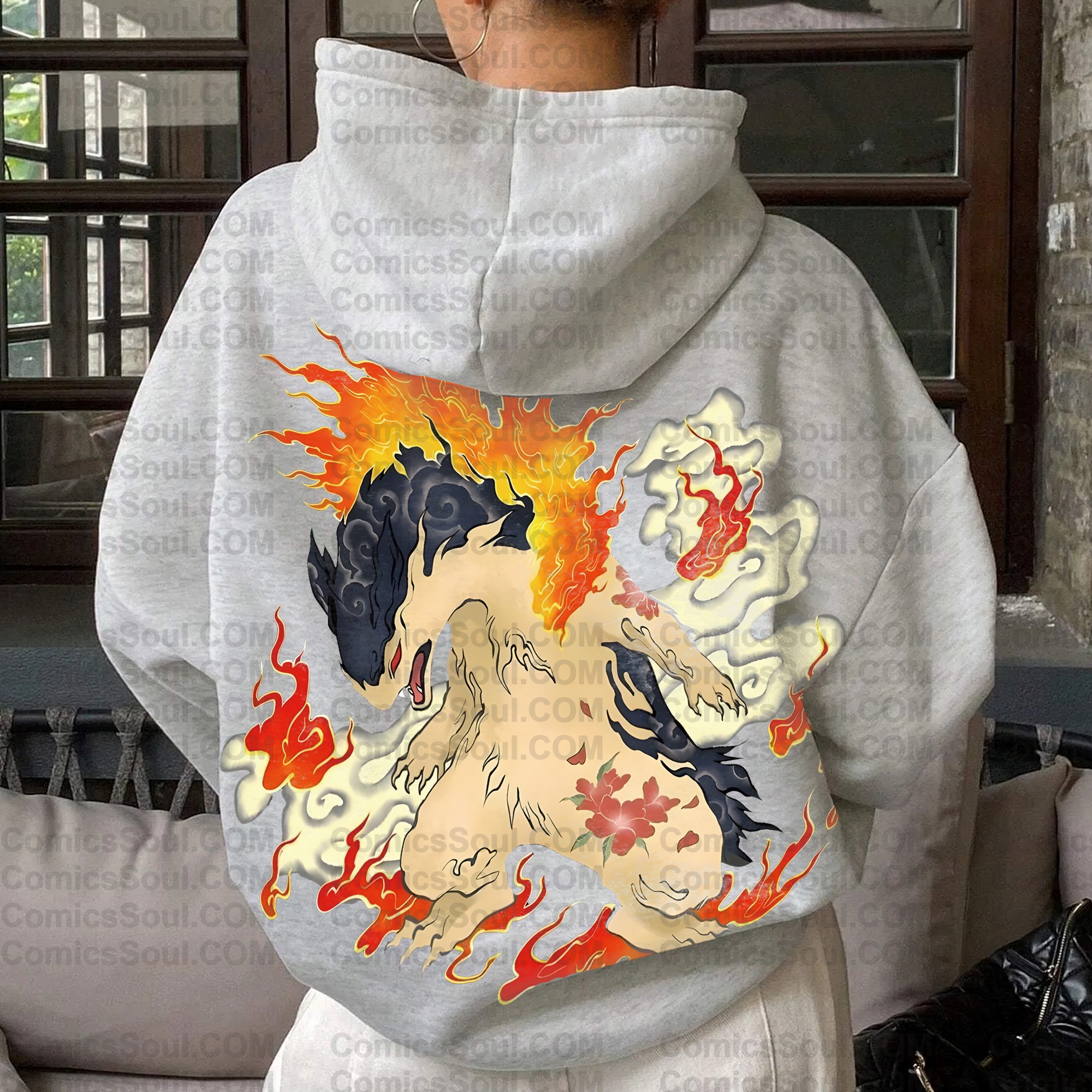‘’Pokémon " Anime Inspired Vintage Hoodie
