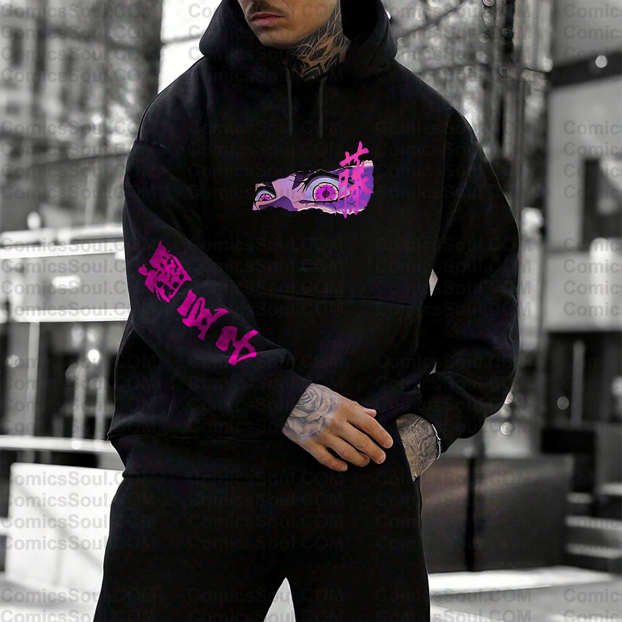 Unisex “ Demon slayer   ” Graphic Streetwear Vintage Hoodie