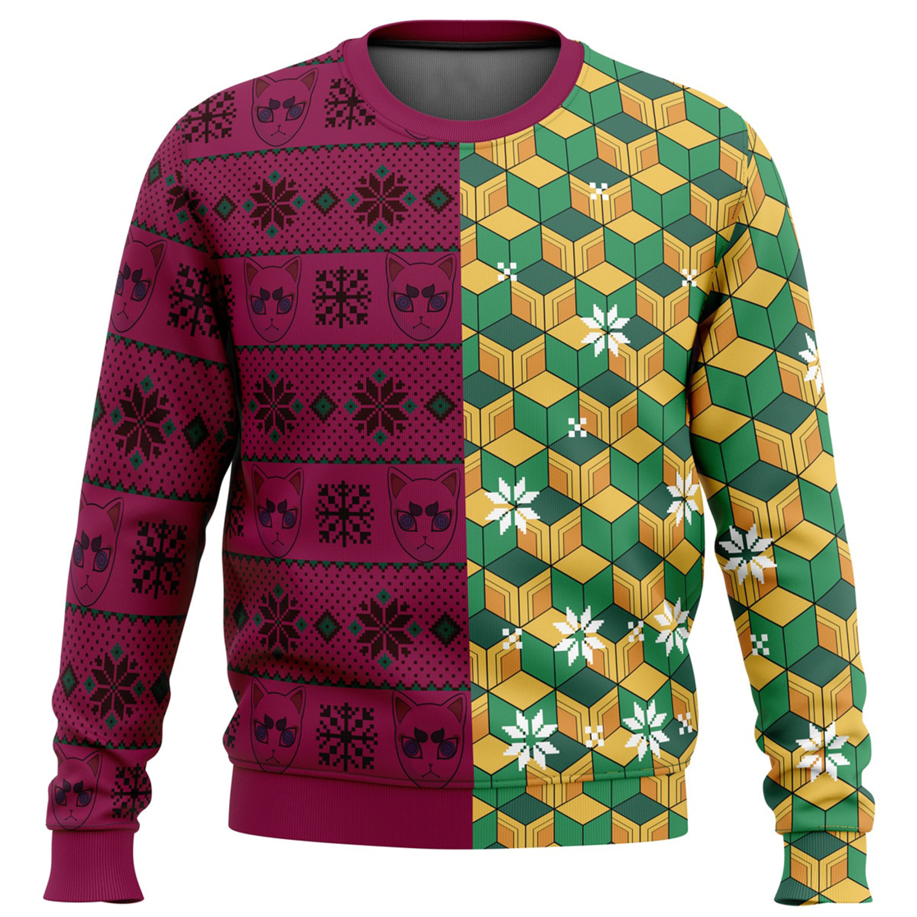 Unisex Anime Ugly Christmas Sweater