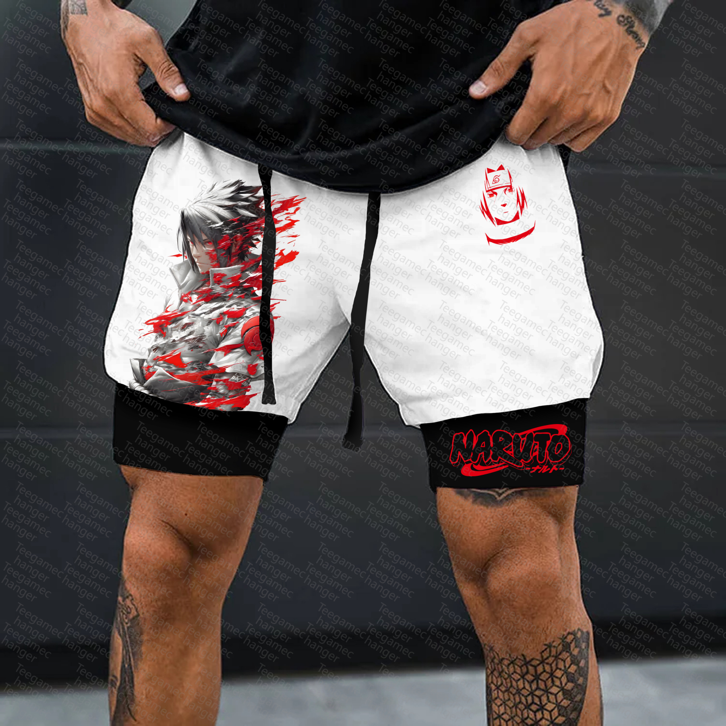 Unisex  “NARUTO” Casual Anime Streetwear Gym Shorts