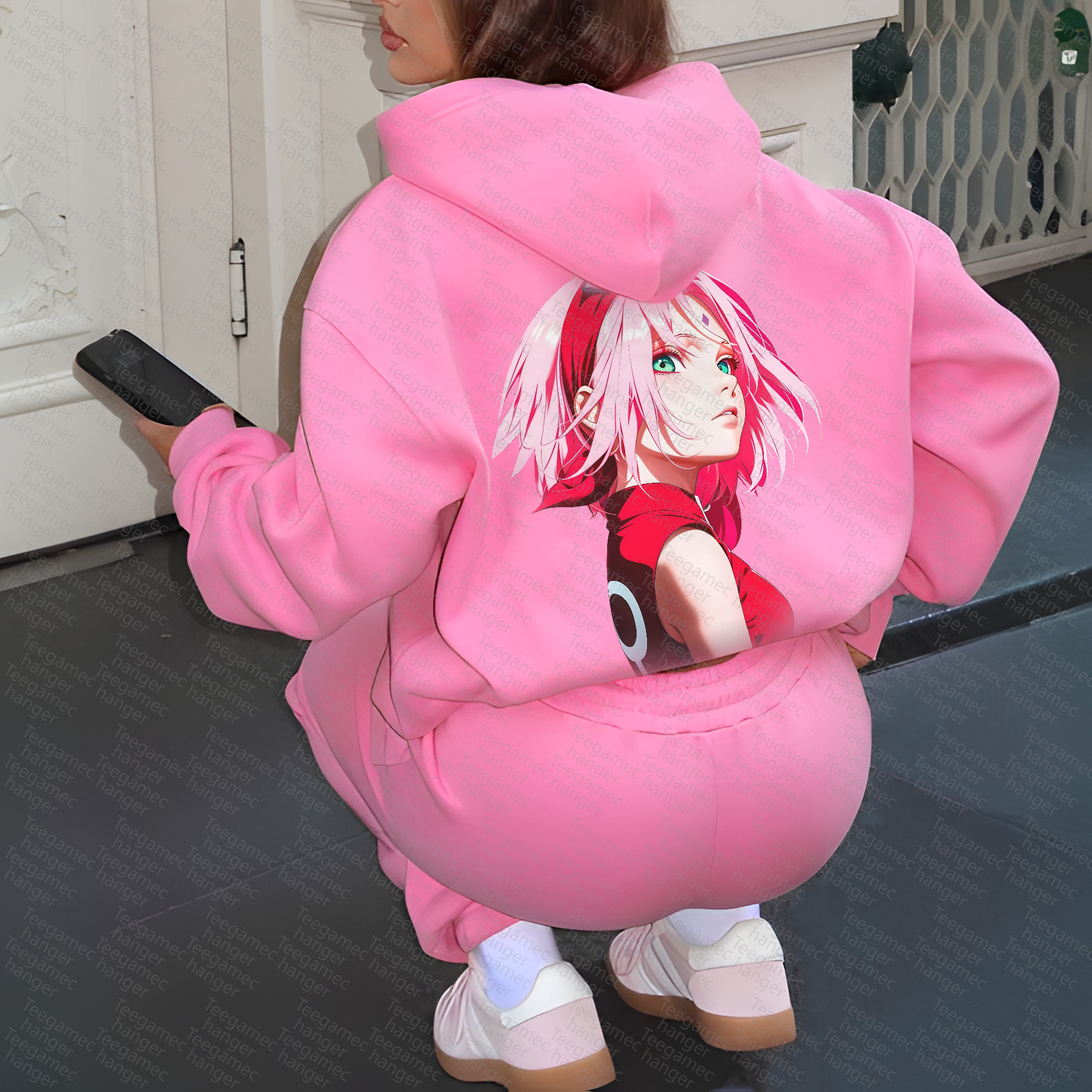 "NARUTO" Anime Inspired Vintage Hoodie