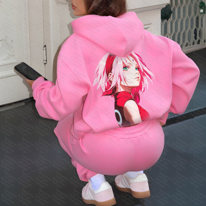 "NARUTO" Anime Inspired Vintage Hoodie