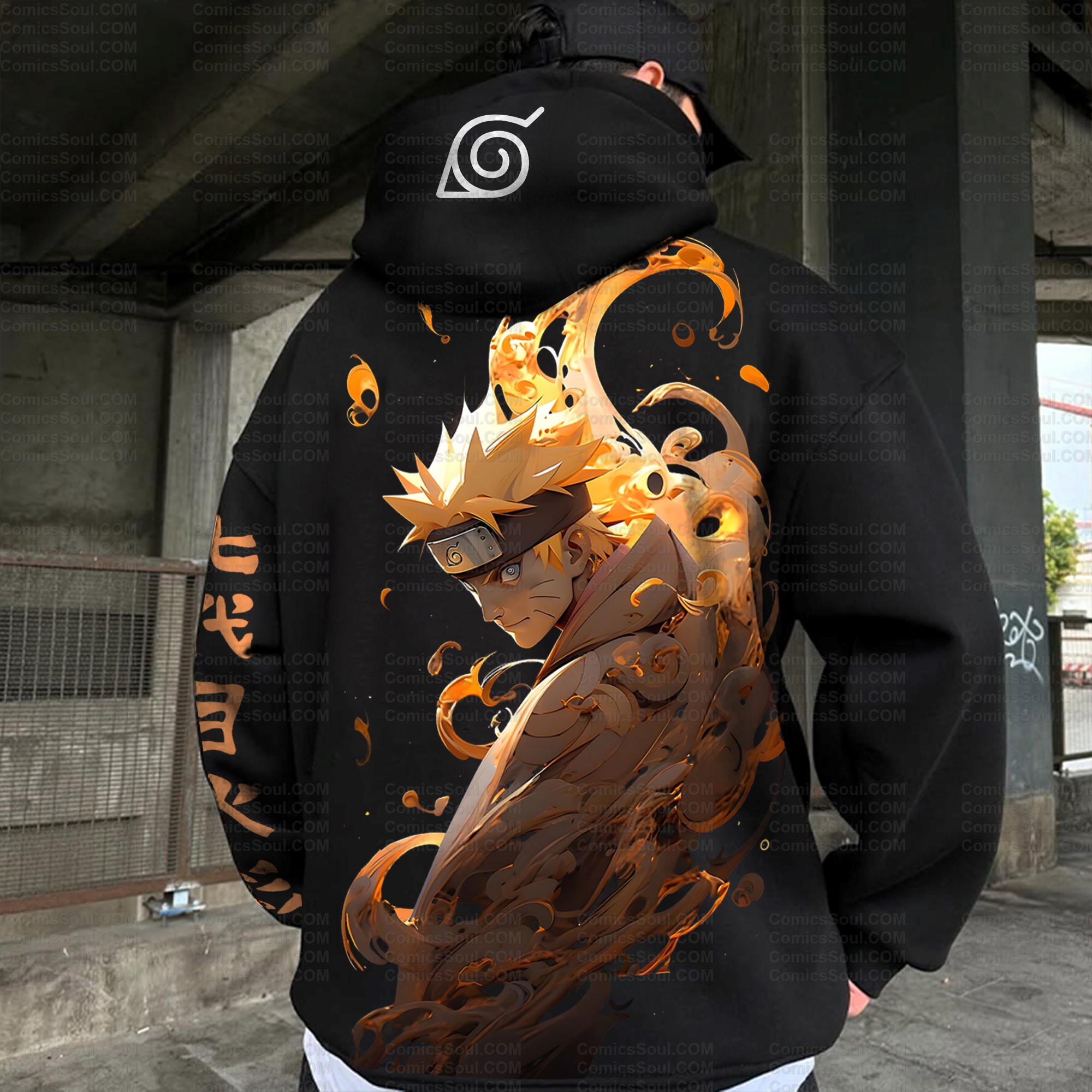 Unisex Graphic Streetwear Vintage Plush Hoodie