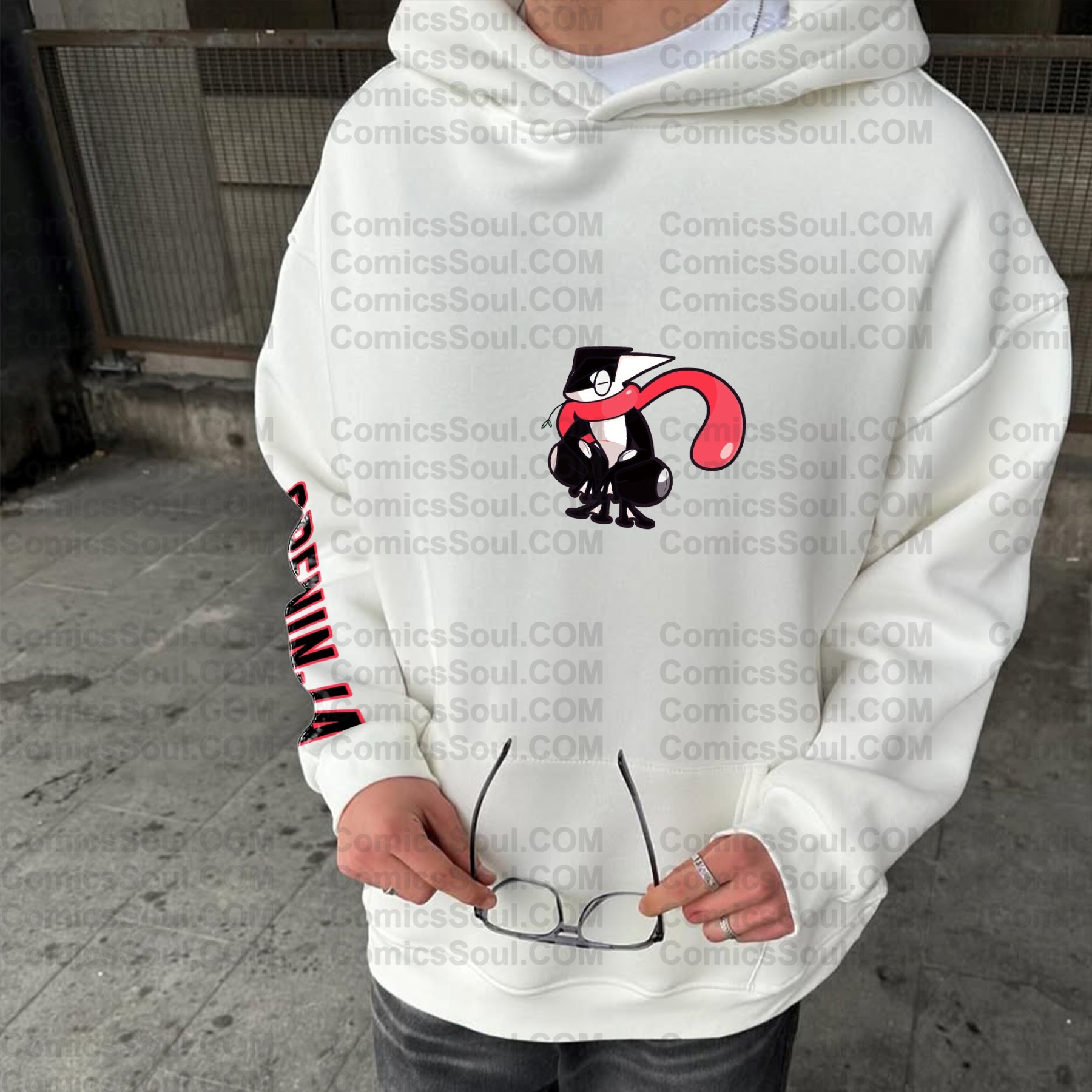 Unisex Anime Graphic Streetwear Vintage Hoodie