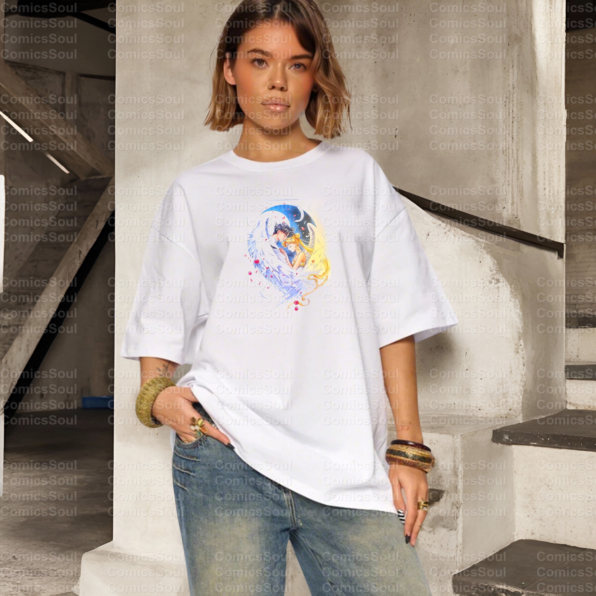 "Sailor Moon" Anime Inspired Vintage T-Shirt