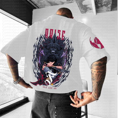 Unisex  "Solo Leveling" Anime Inspired Vintage T-Shirt