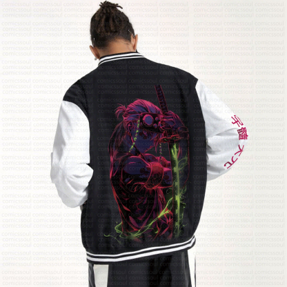 Spring And Autumn Unisex Casual Streetwear Fashion Jacket | Demon Slayer