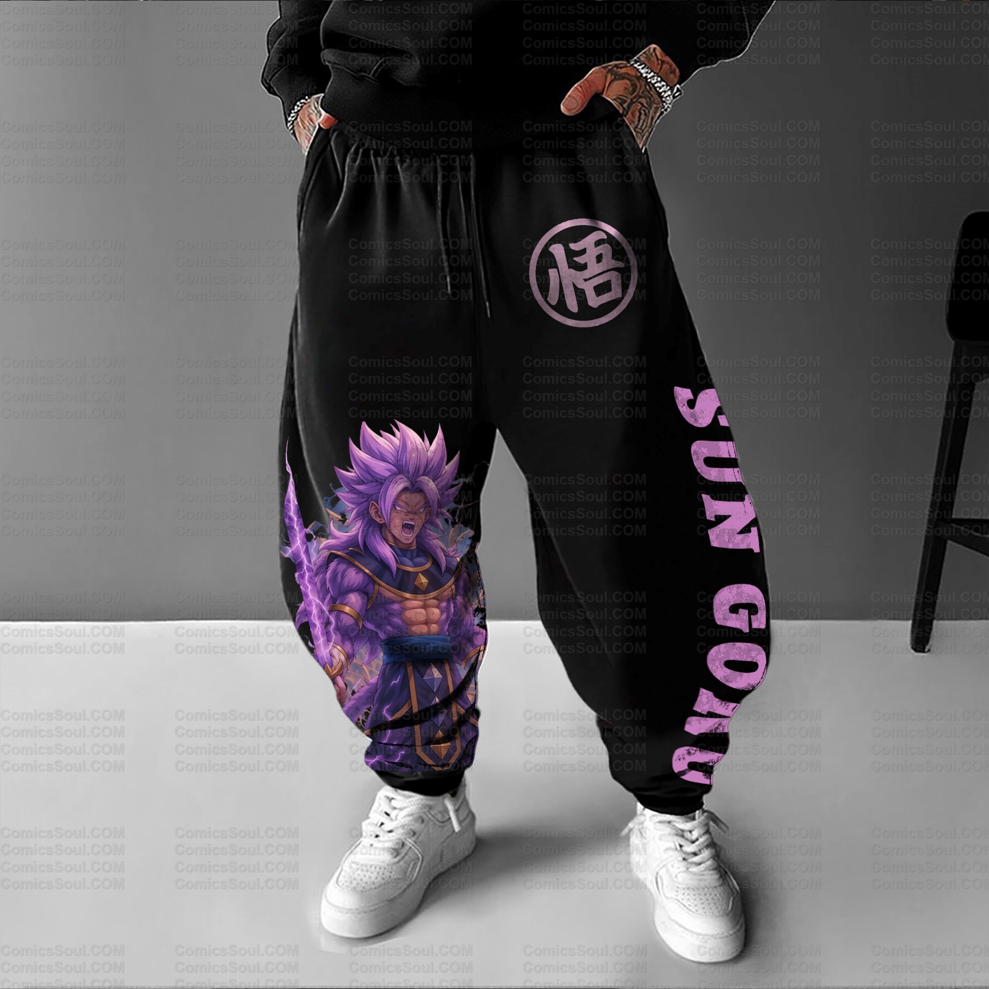 Unisex Anime Inspired Vintage Plush Pants