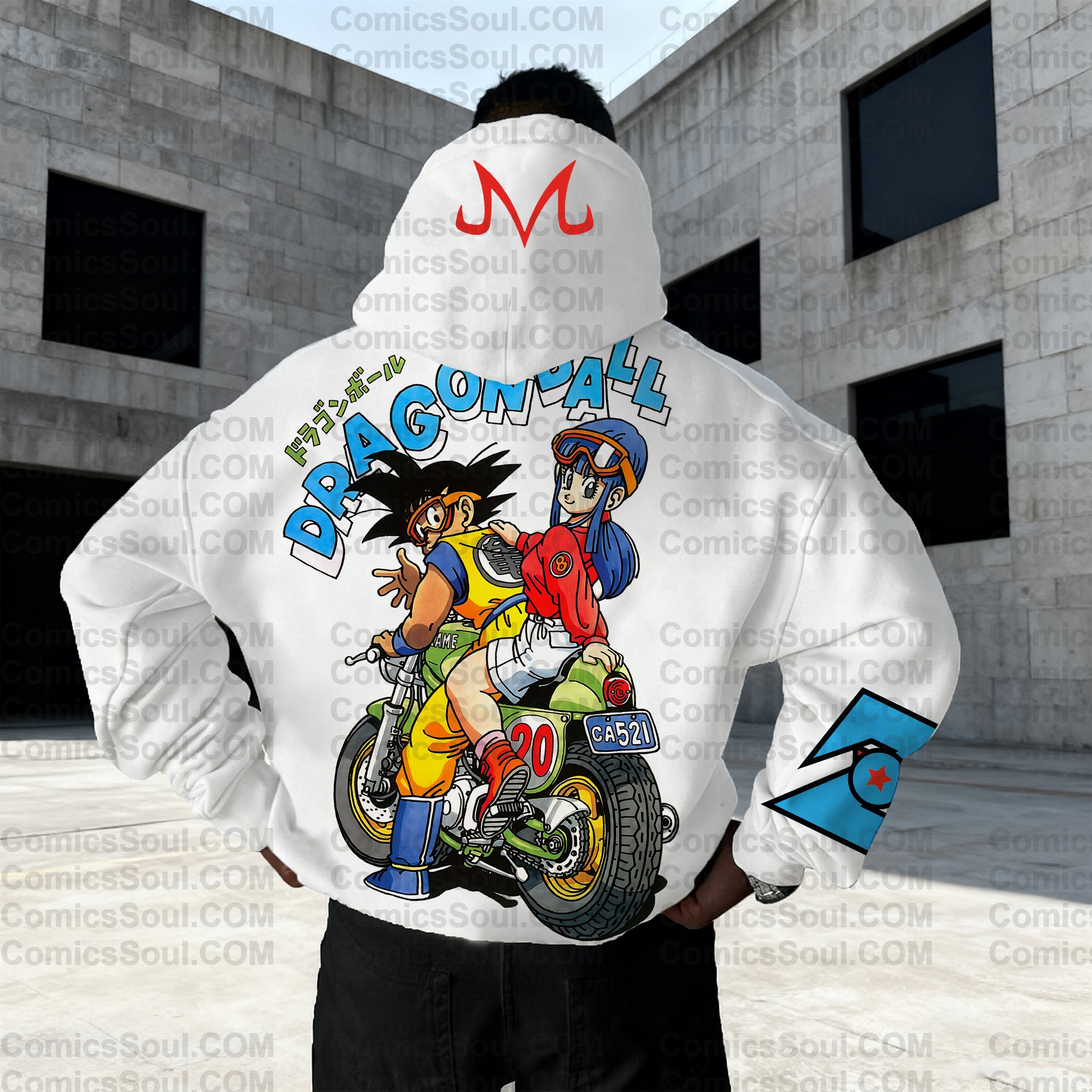 Plus Velvet Unisex Anime Graphic Streetwear Vintage Hoodie