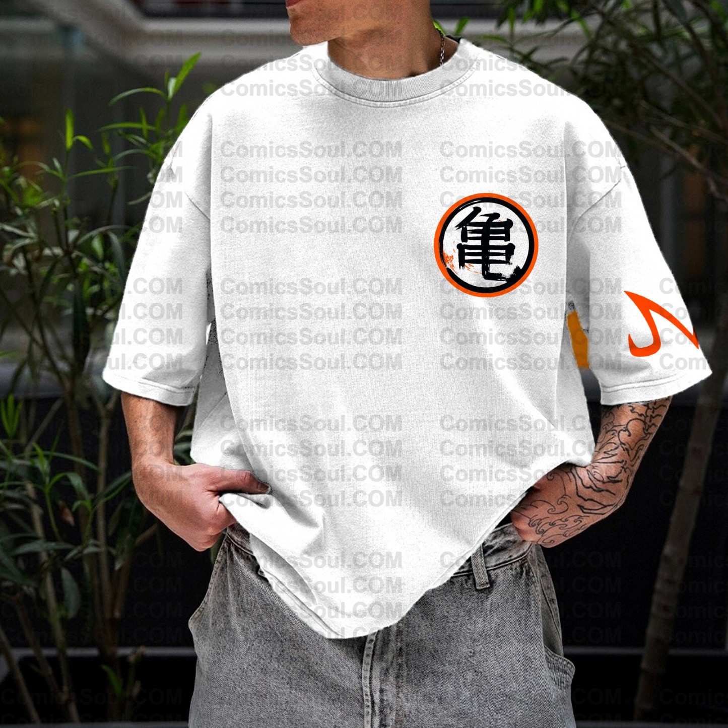 Unisex Anime Inspired Vintage T-Shirt