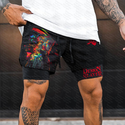 Unisex  Casual Anime Streetwear Shorts