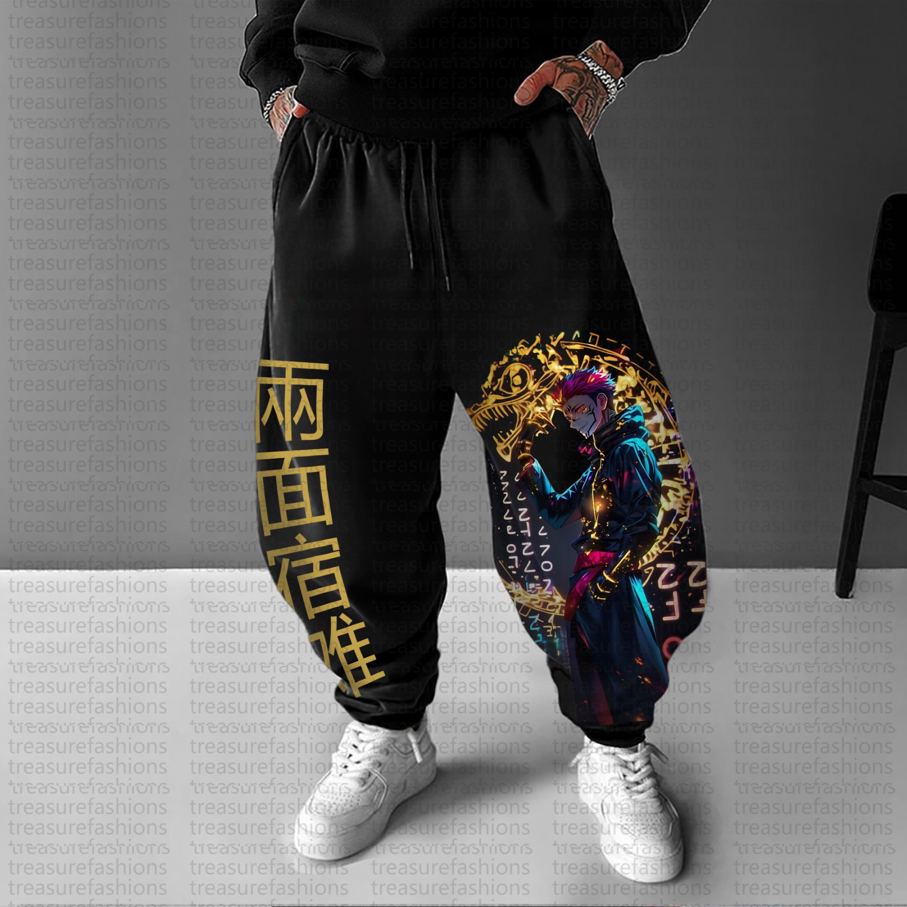 Unisex “ WARHAMMER” Casual Streetwear Pants