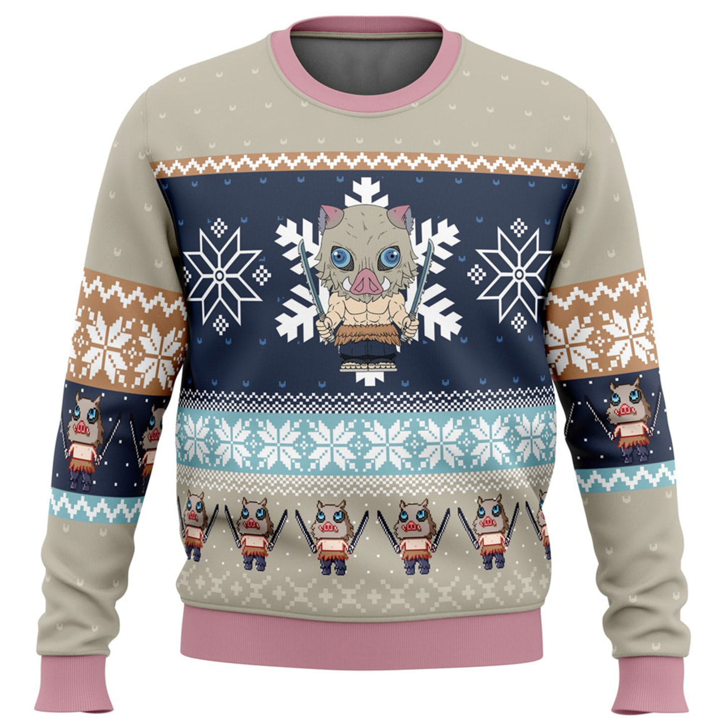 Unisex Anime Ugly Christmas Sweater