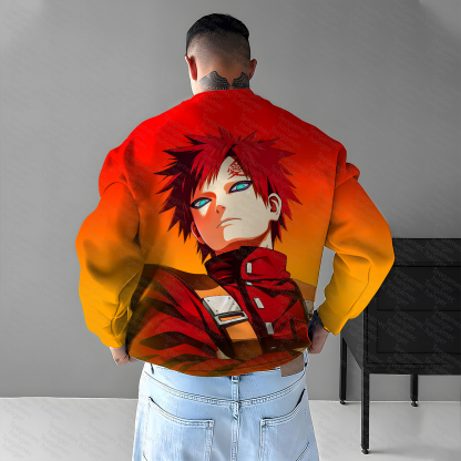 Unisex Anime Graphic Inspired Vintage Sweatshirt