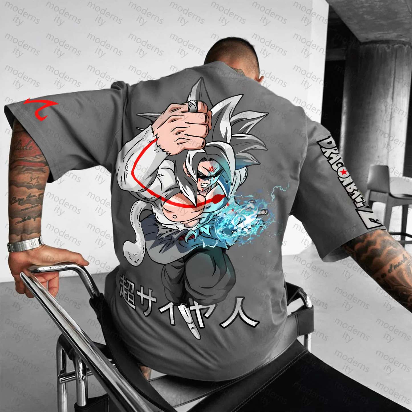 Unisex Anime"Dragon Ball" Inspired Vintage T-Shirt