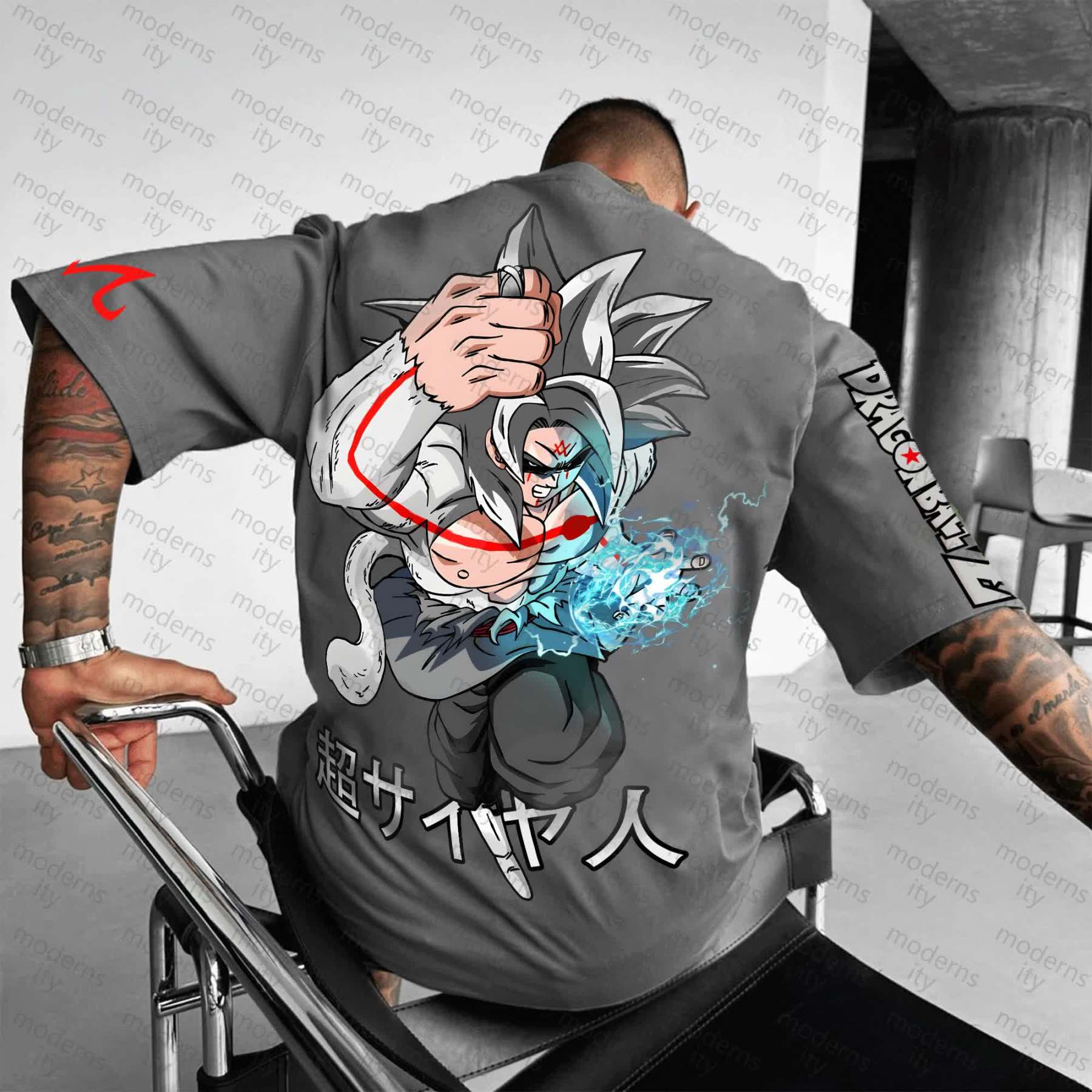 Unisex Anime"Dragon Ball" Inspired Vintage T-Shirt