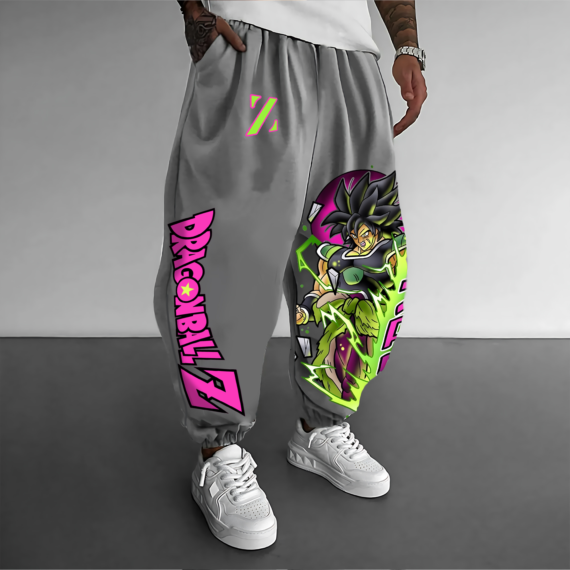 Unisex Casual Anime Streetwear Pants
