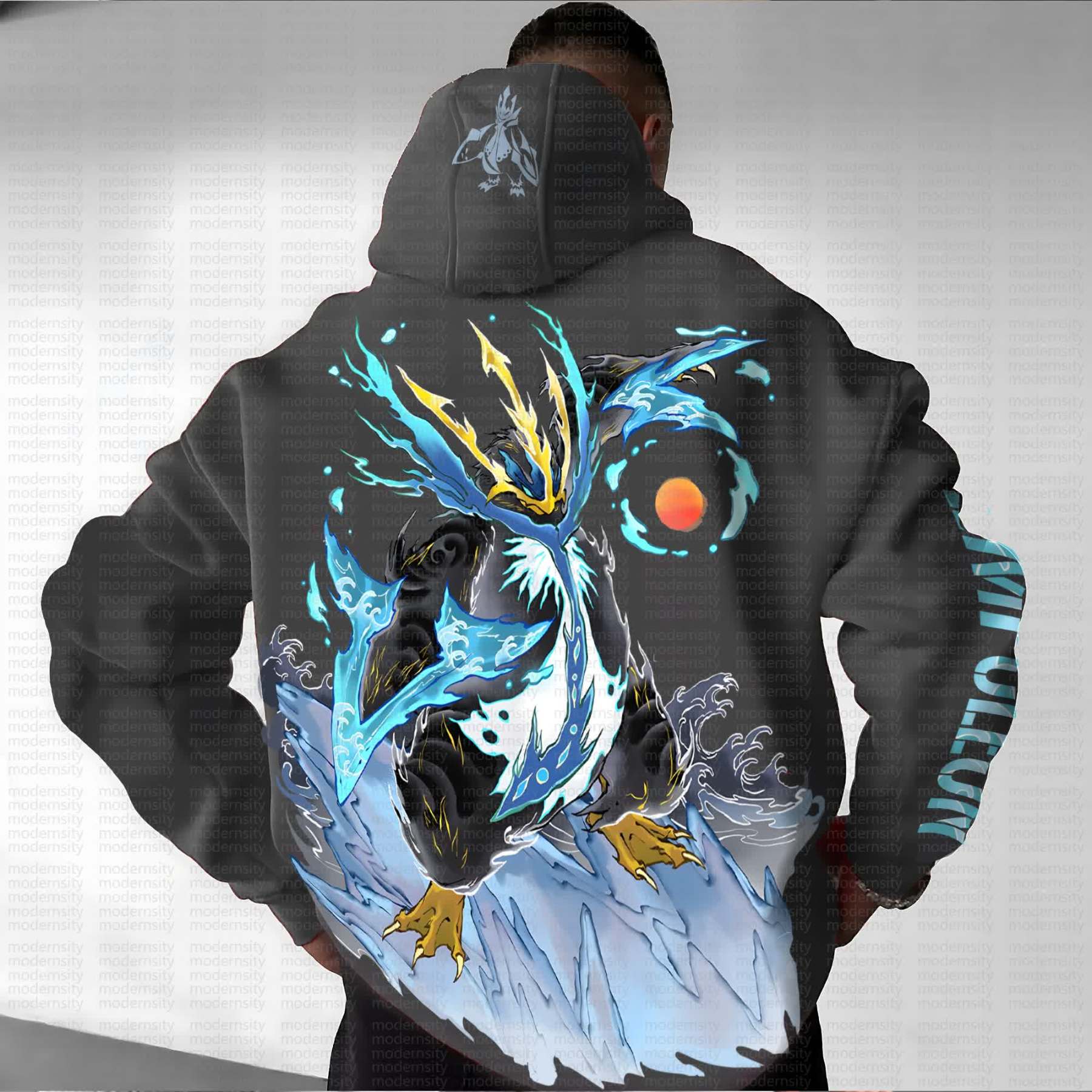 Unisex Oversized Anime Print Hoodie | One Piece