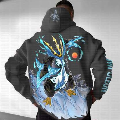 Unisex “Pokémon” Anime Graphic Streetwear Vintage Hoodie