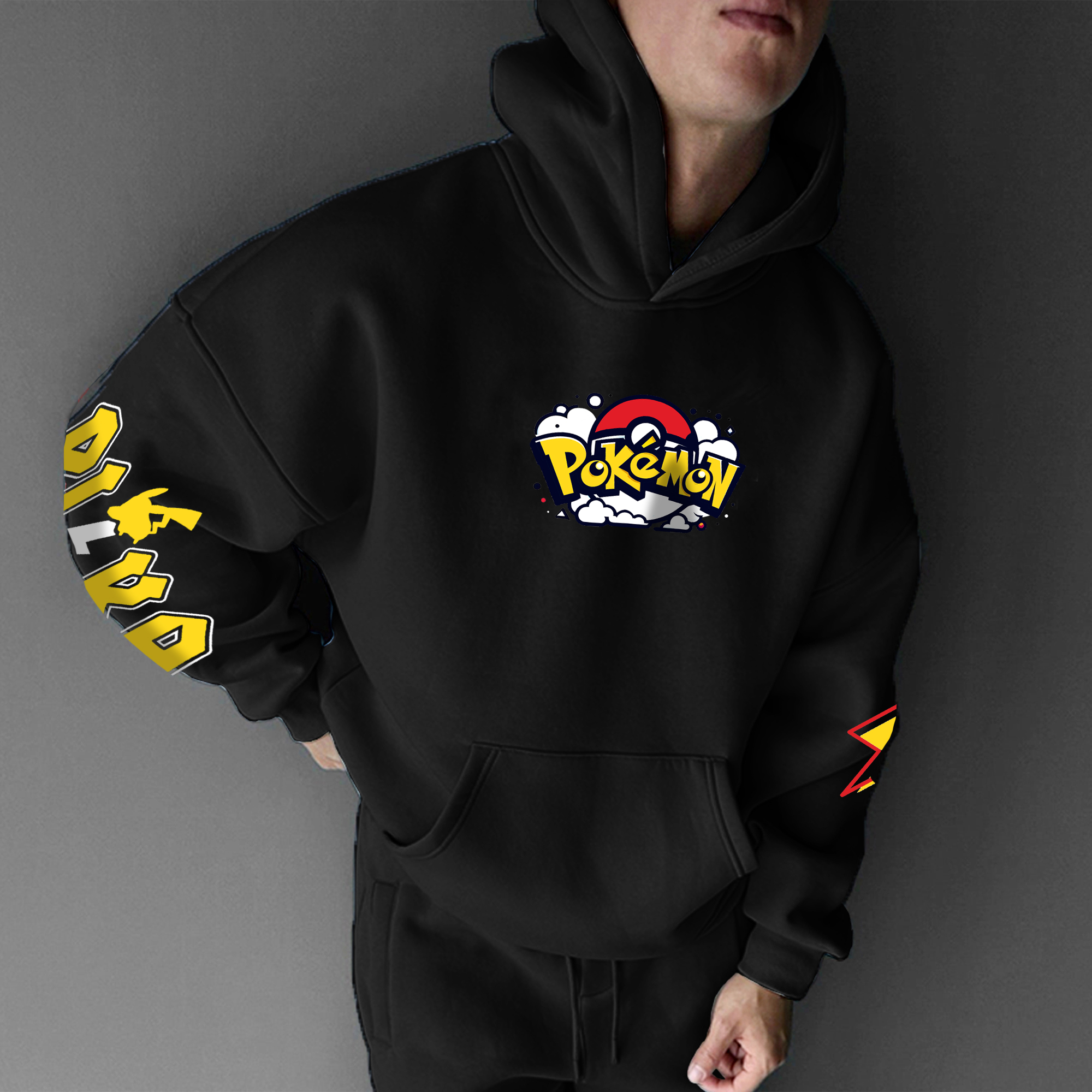 Unisex Anime Graphic Streetwear Vintage Hoodie