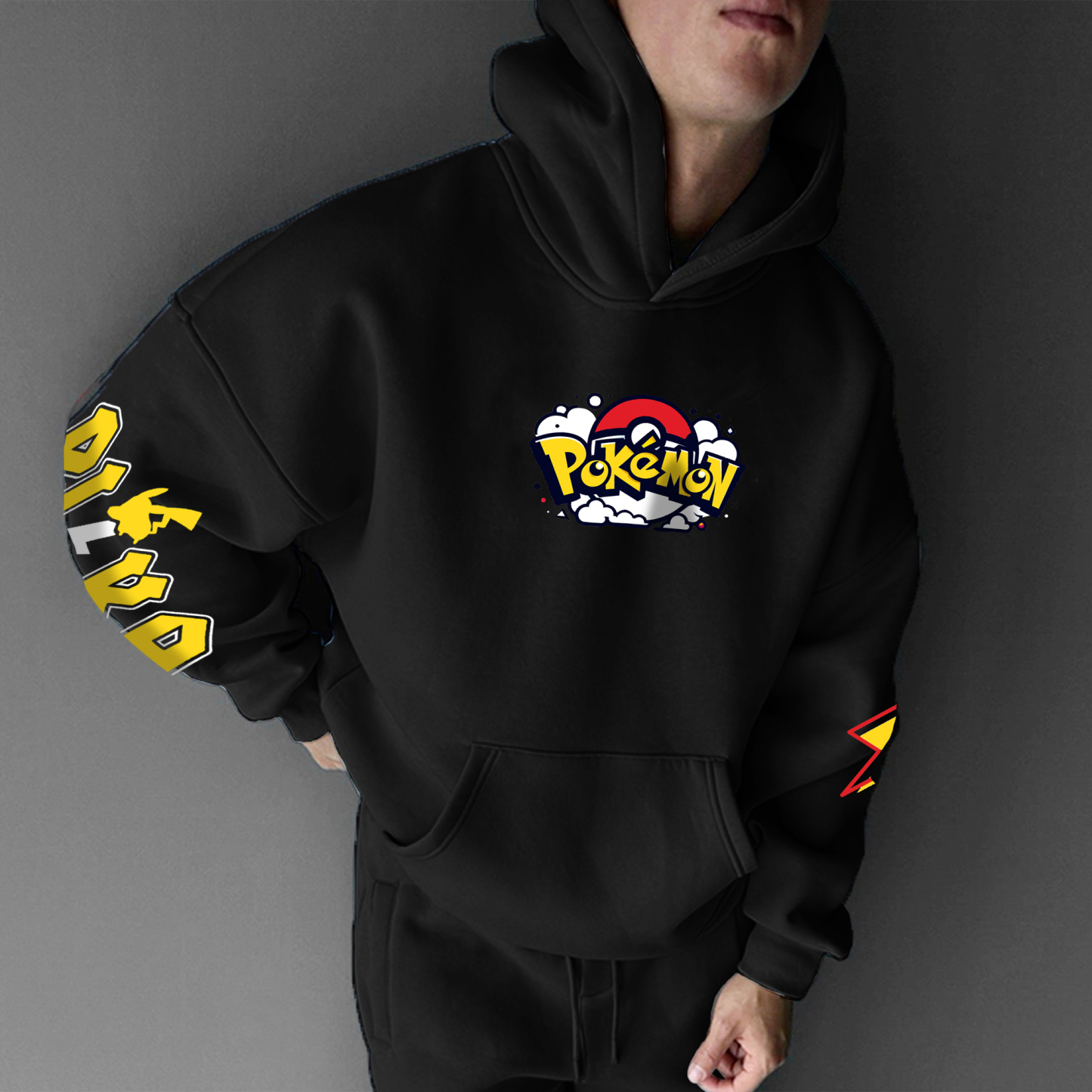 Unisex Anime Graphic Streetwear Vintage Hoodie