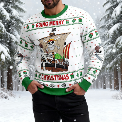 Unisex Anime Ugly Christmas Sweater