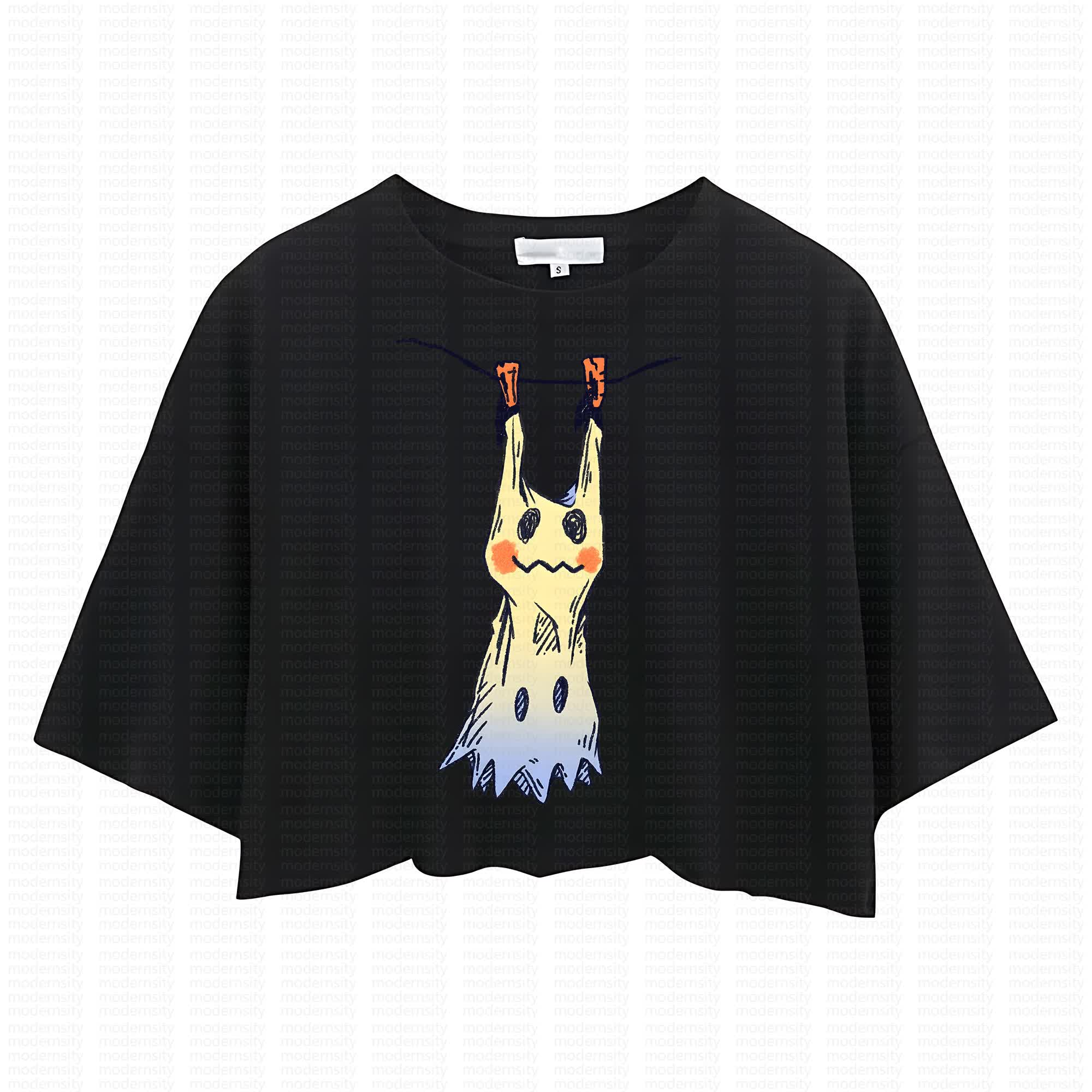 Cute and playful "Pokémon" summer women's cropped top