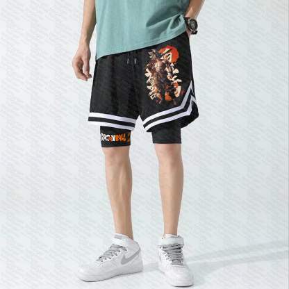 Unisex  “Dragon Ball” Casual Anime Streetwear Shorts