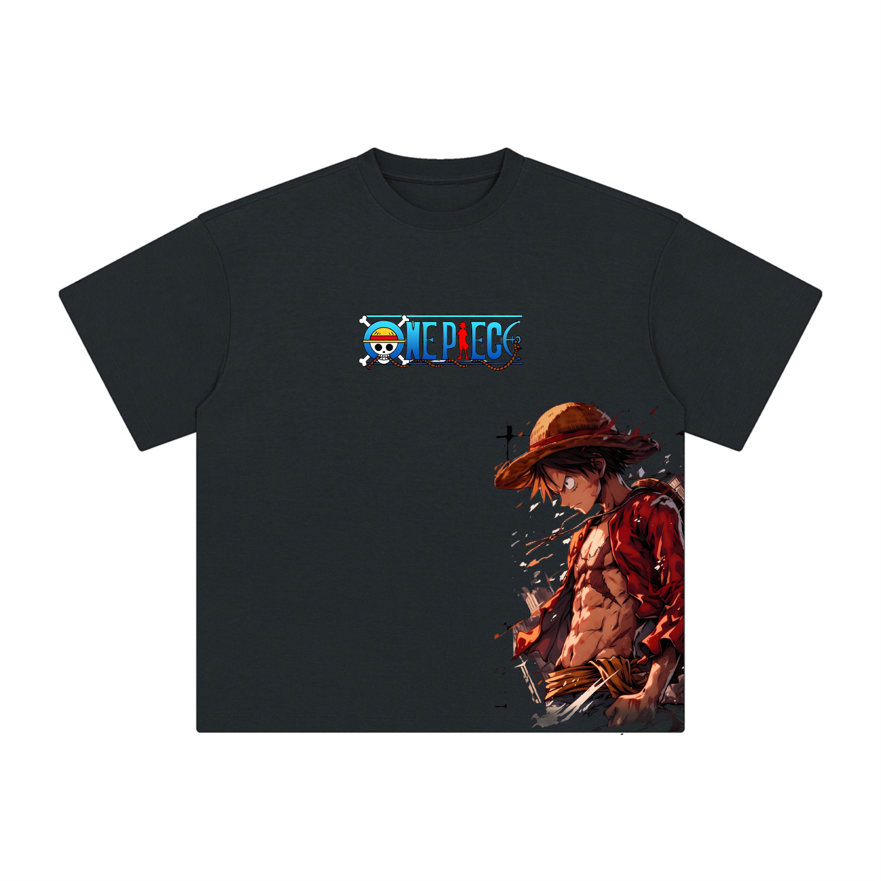 Unisex Fit Vintage T-Shirt丨One Piece