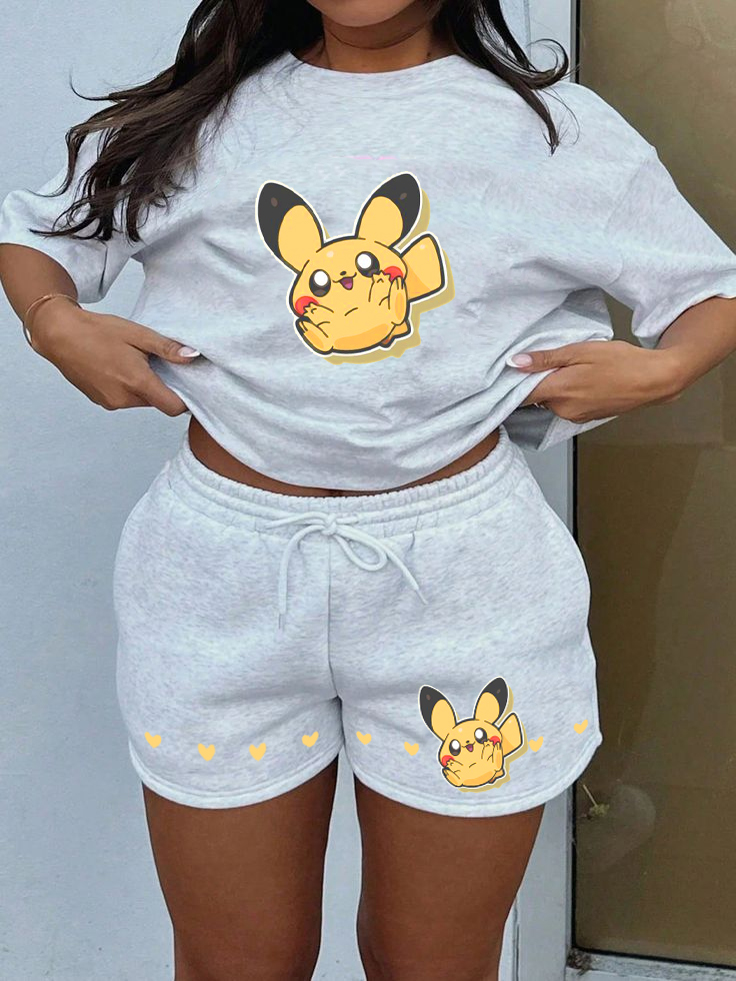 Unisex "Pokémon" Anime Inspired Vintage T-Shirt