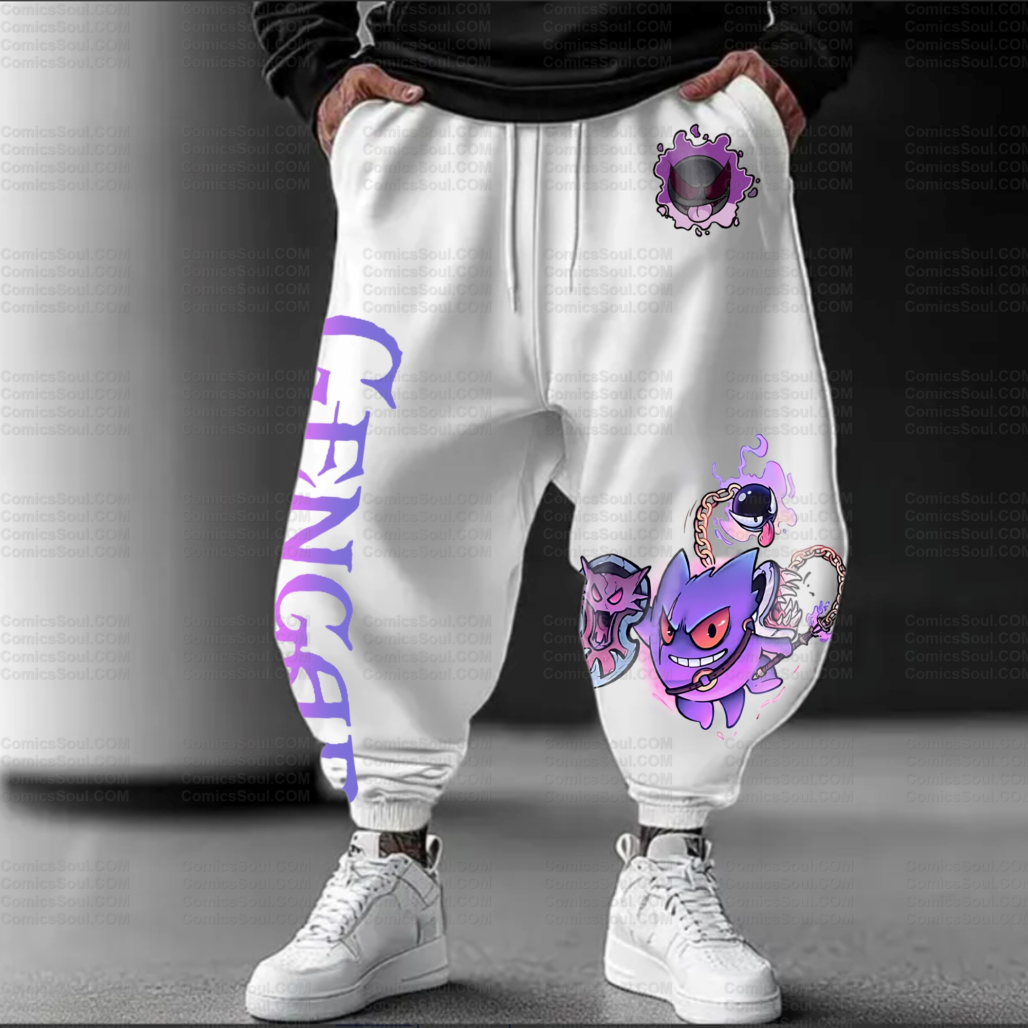 Unisex Anime Inspired Vintage Pants