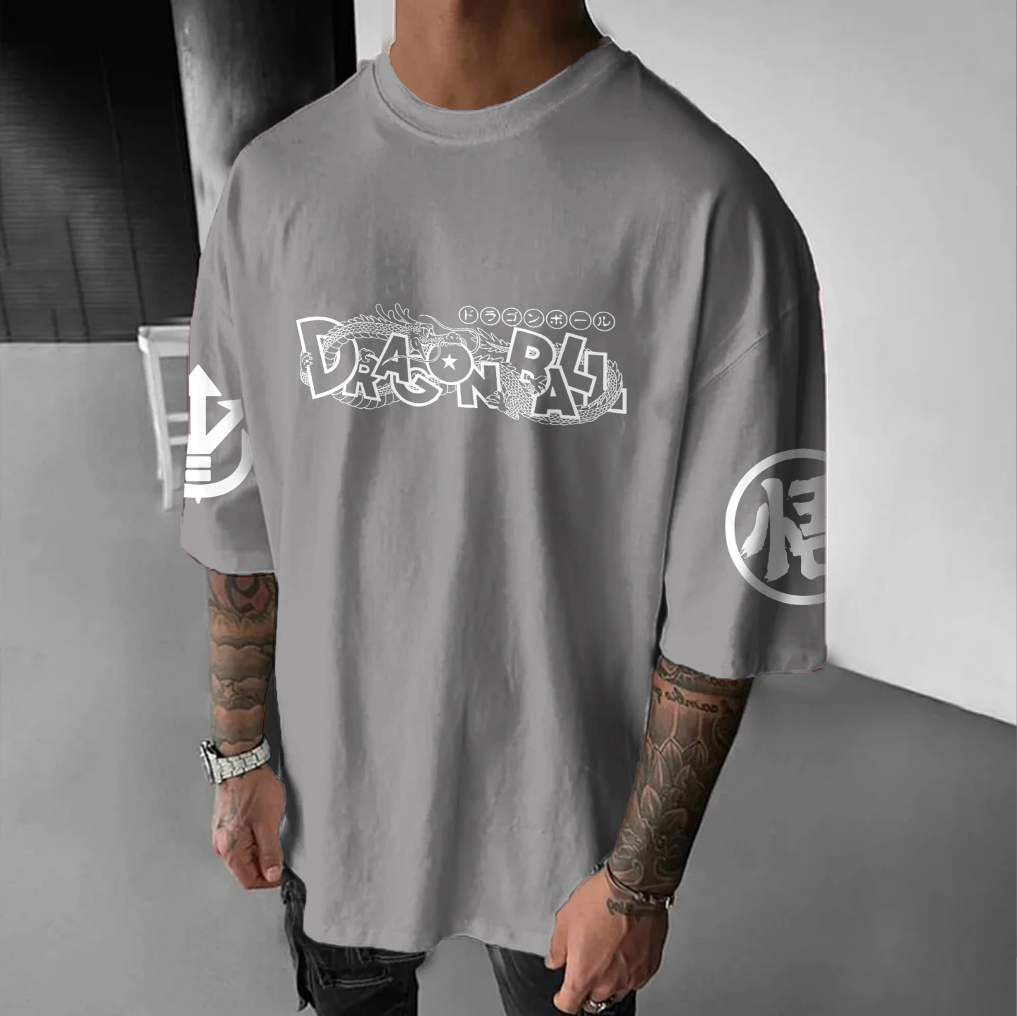 Unisex Anime Inspired Vintage T-Shirt丨Dragon Ball