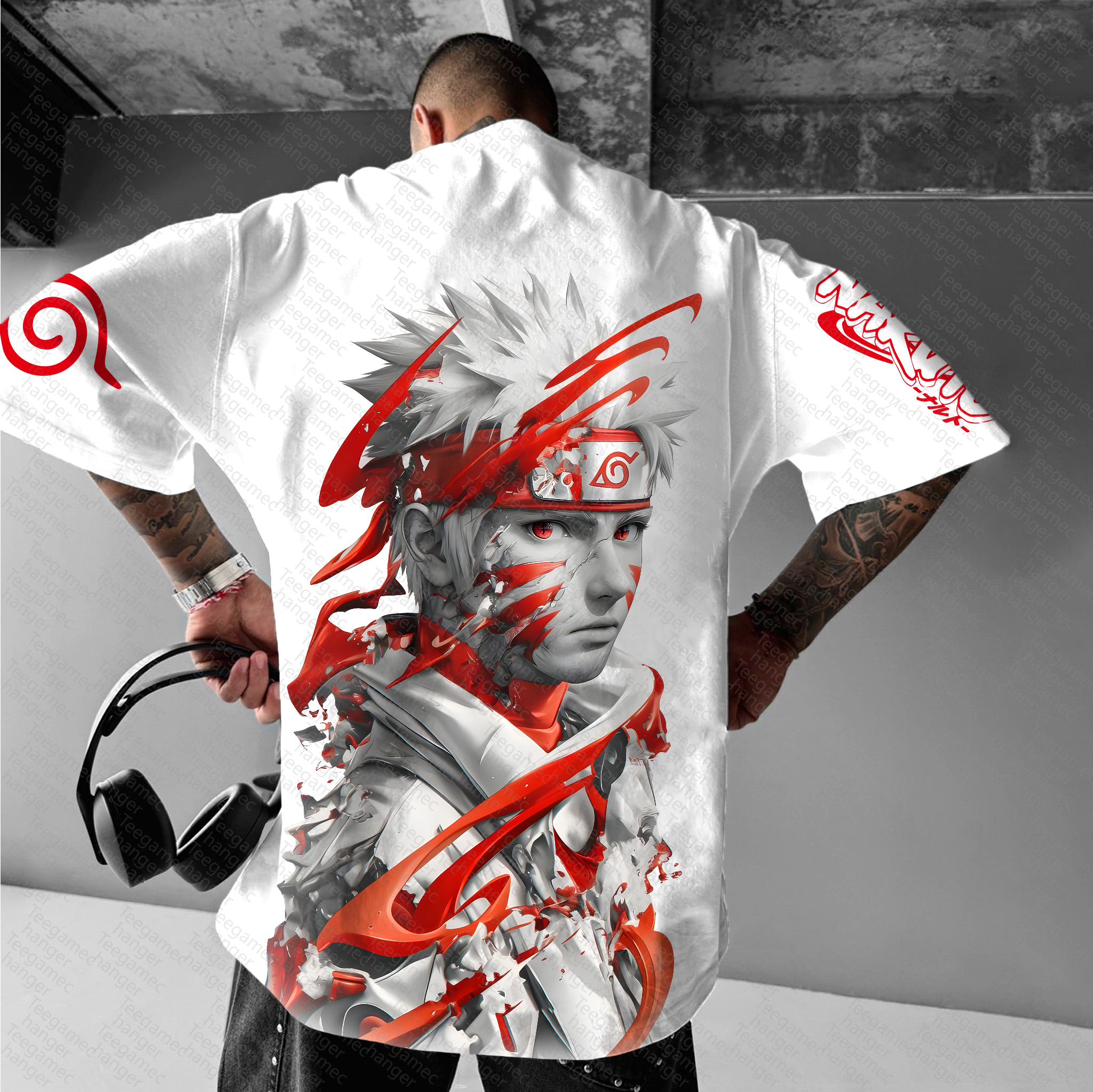 Unisex  "NARUTO" Anime Inspired Vintage T-Shirt