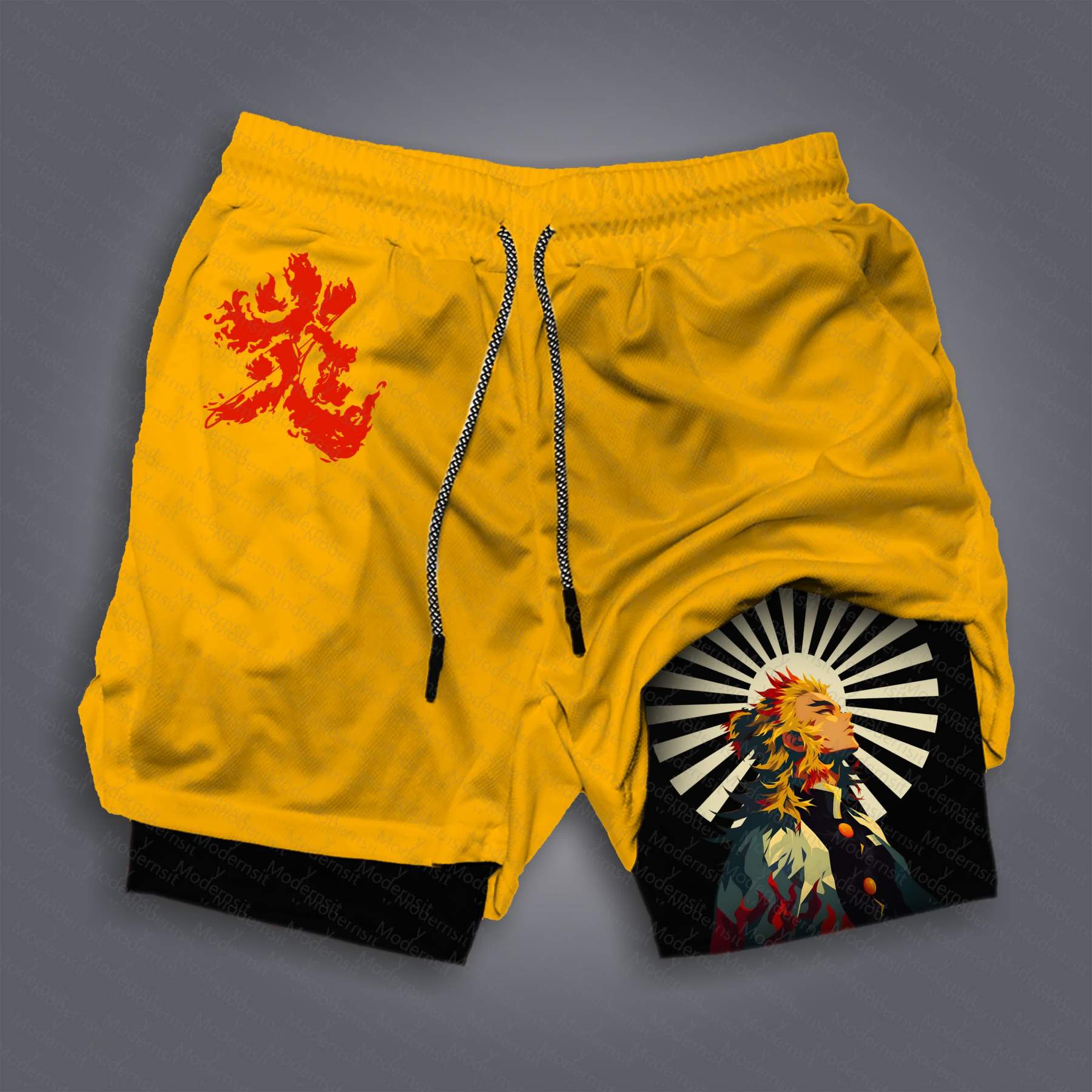 Unisex Casual Anime Streetwear Shorts