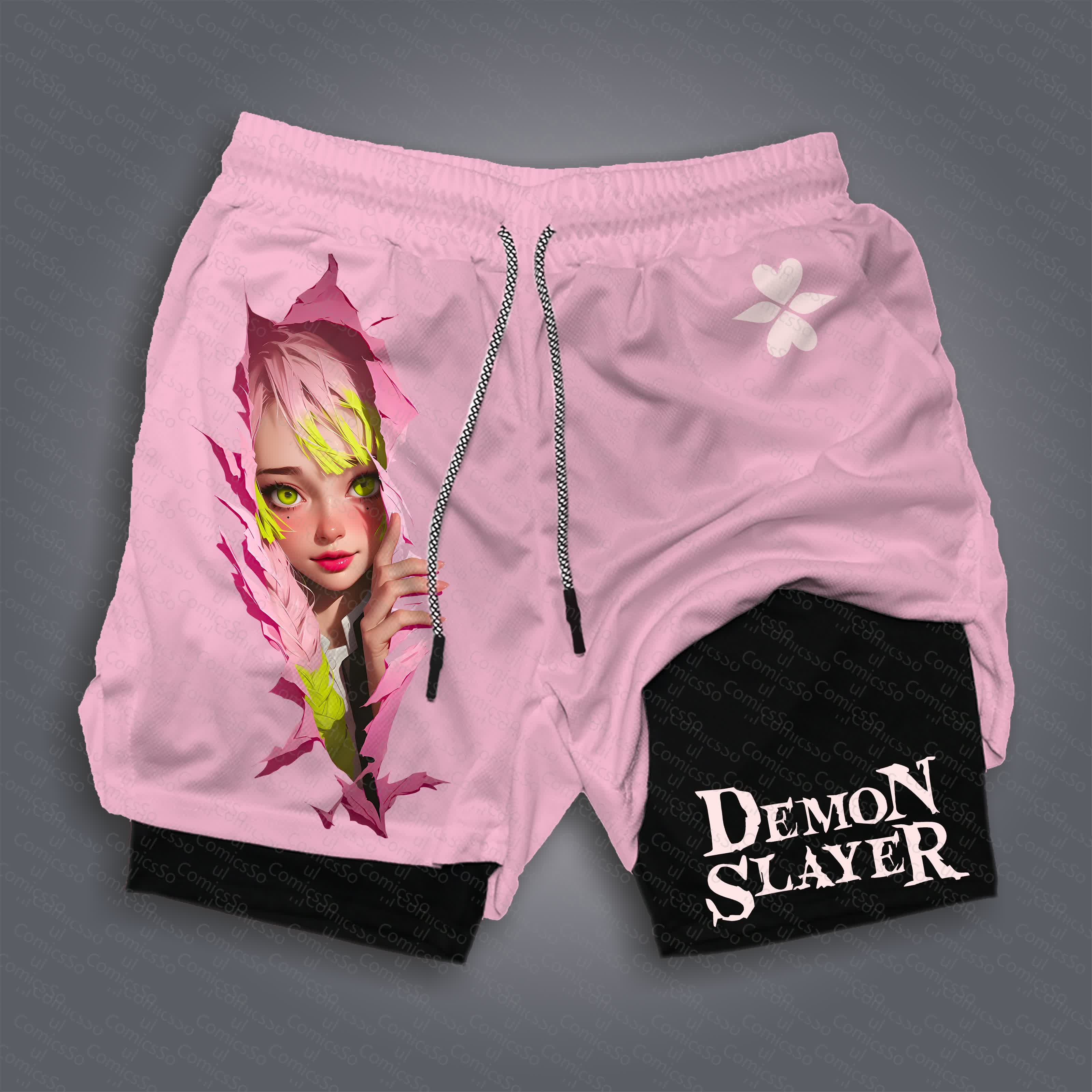 Unisex  “Demon Slayer” Casual Anime Streetwear Shorts