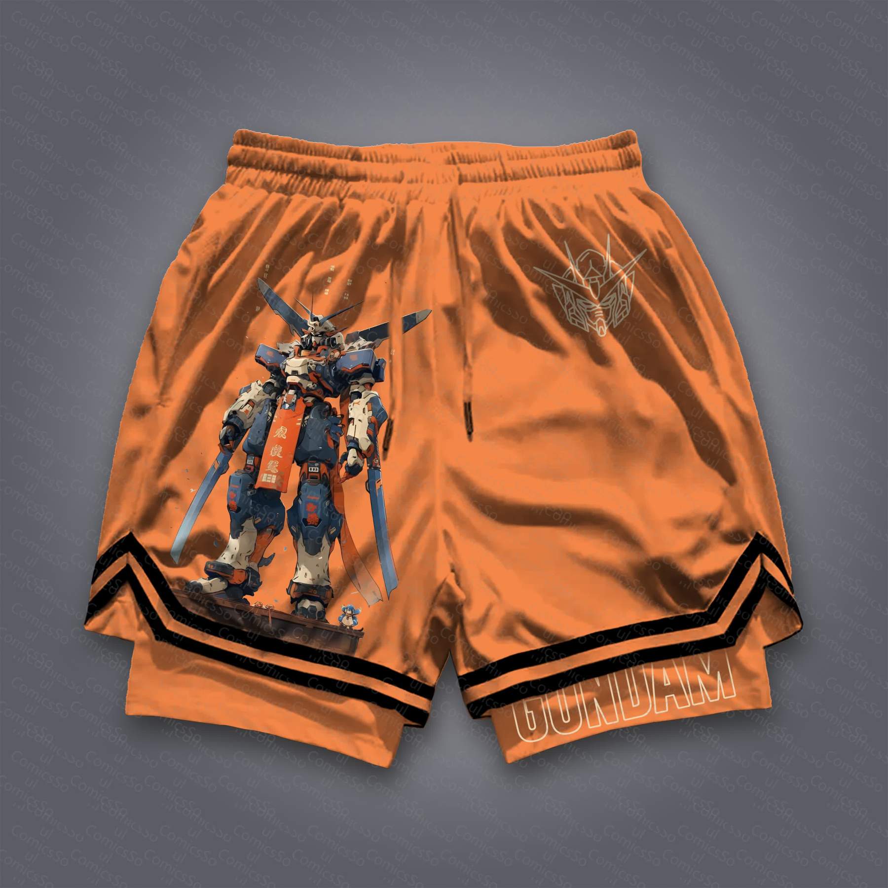 Unisex Casual Anime Streetwear Shorts
