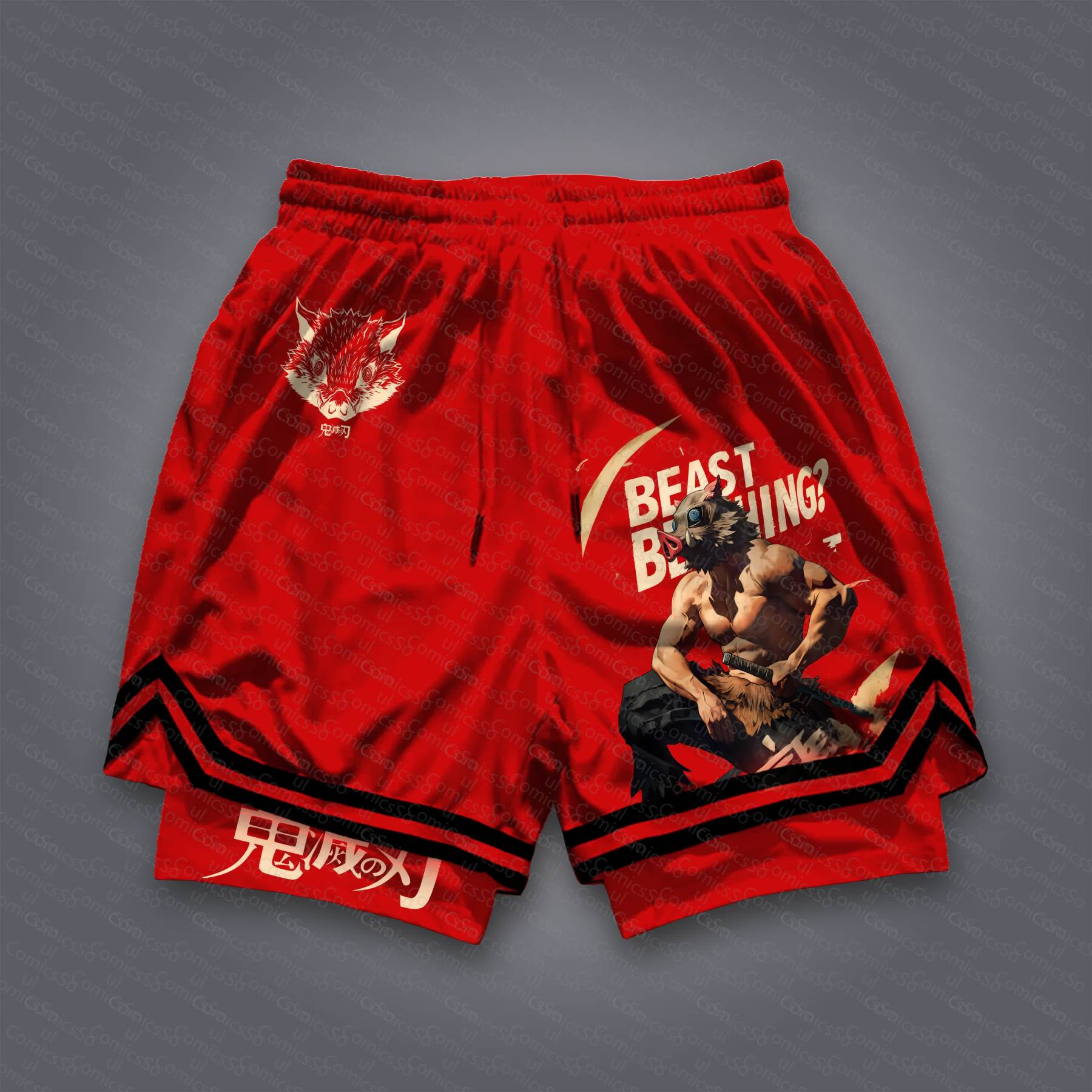 Unisex Casual Anime Streetwear Shorts