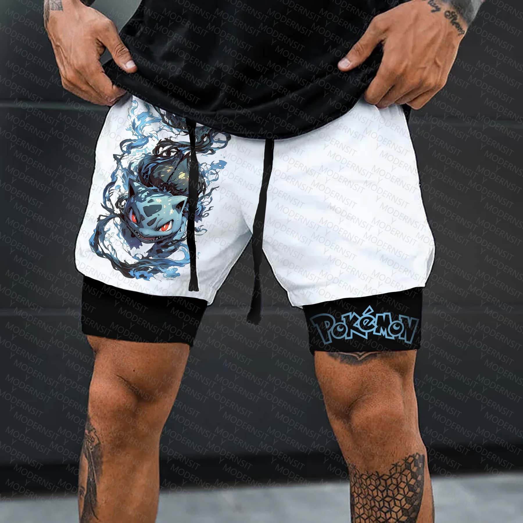 Unisex  “Pokémon” Casual Anime Streetwear Shorts