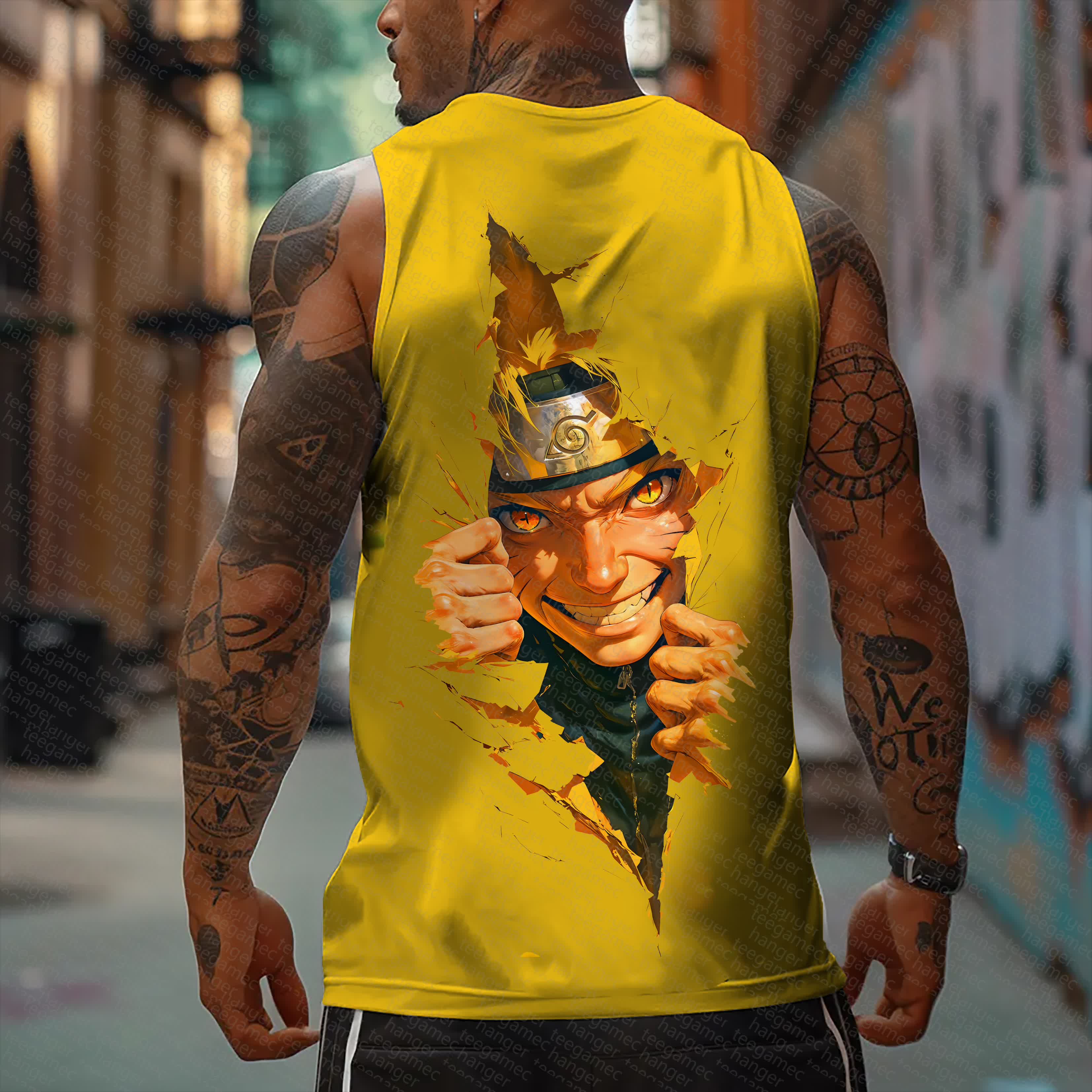 Unisex  “NARUTO” Casual Anime  Tank Top