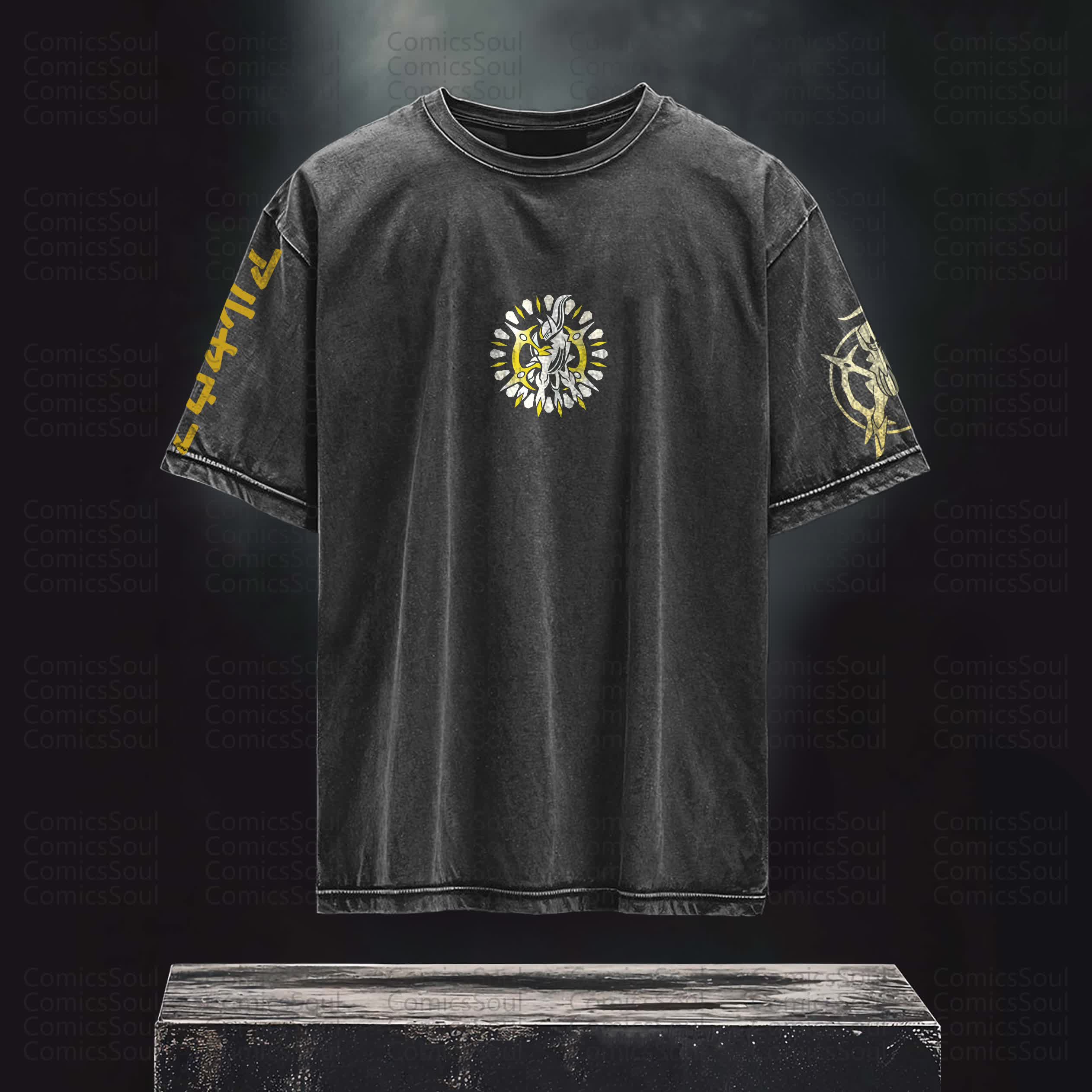 Unisex Anime Inspired Vintage T-Shirt丨Pokémon