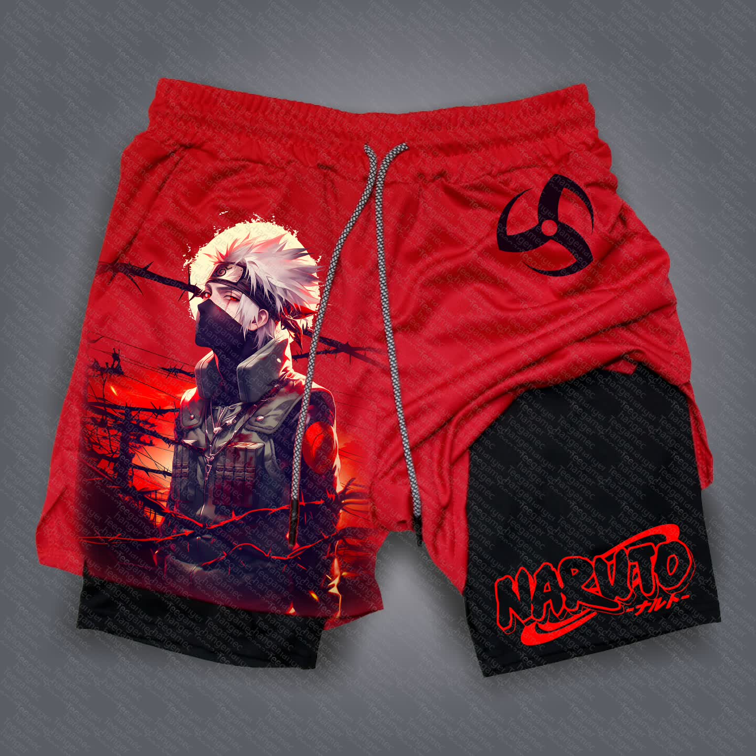 Unisex  “NARUTO” Casual Anime Streetwear Shorts