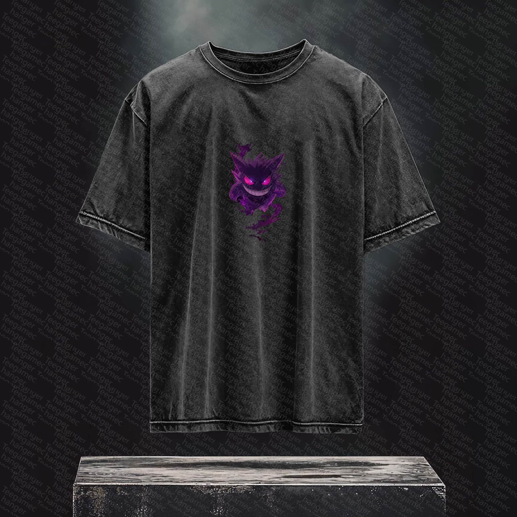 Unisex Anime Inspired Vintage Washed T-Shirt丨 Pokémon