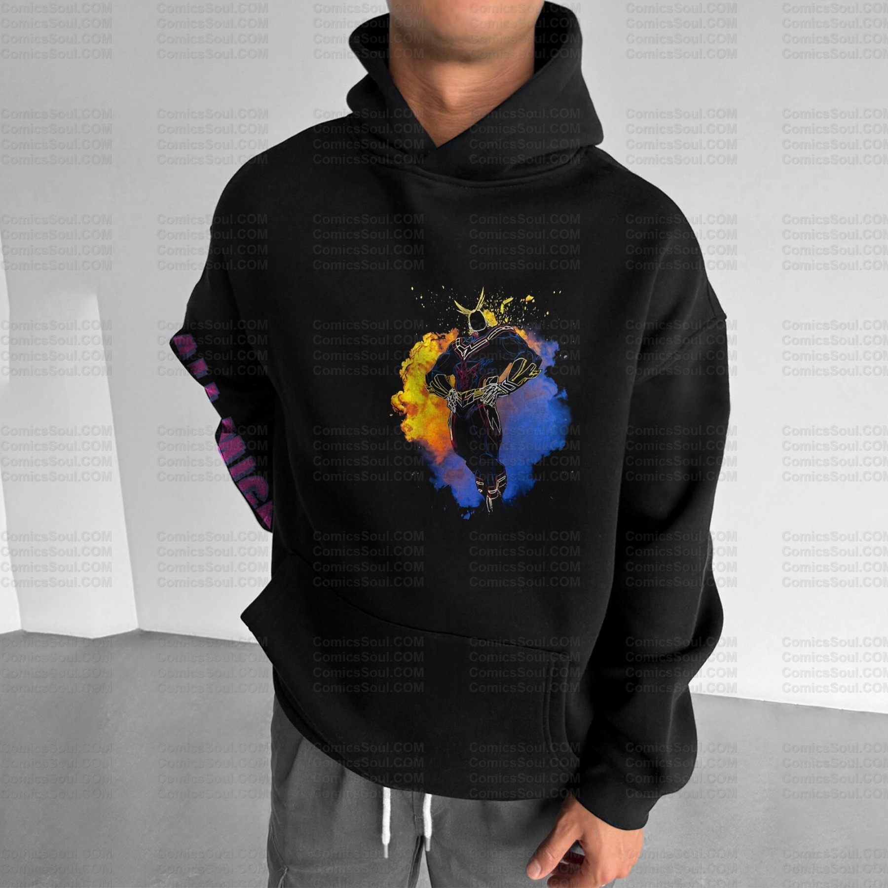 Unisex Anime Graphic Streetwear Vintage Plush Hoodie