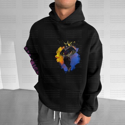 Unisex Anime Graphic Streetwear Vintage Plush Hoodie