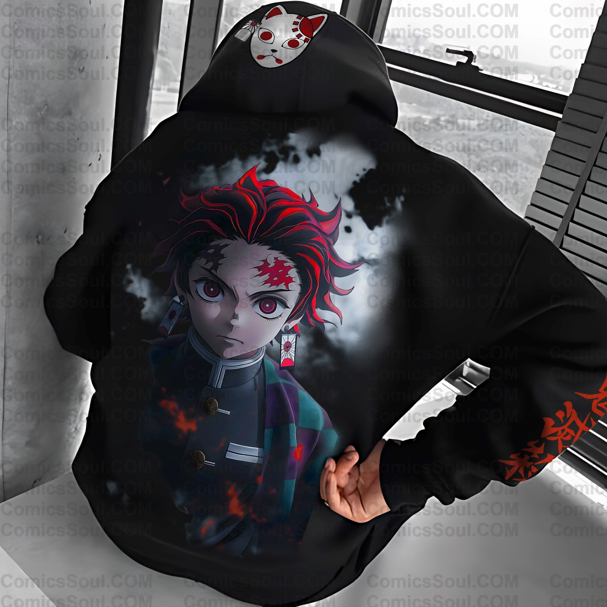 Unisex “ Demon slayer   ” Graphic Streetwear Vintage Hoodie