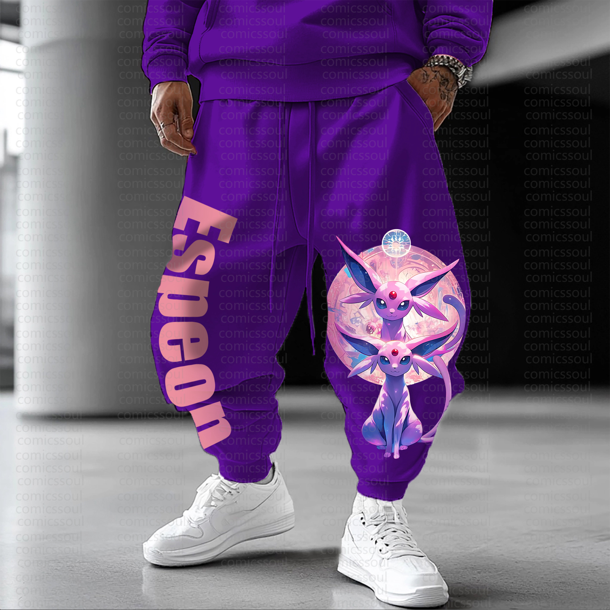 Unisex Anime Inspired Vintage Pants丨Pokémon