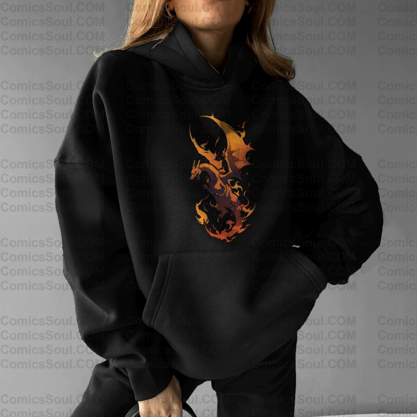 ‘’Pokémon " Anime Inspired Vintage Hoodie