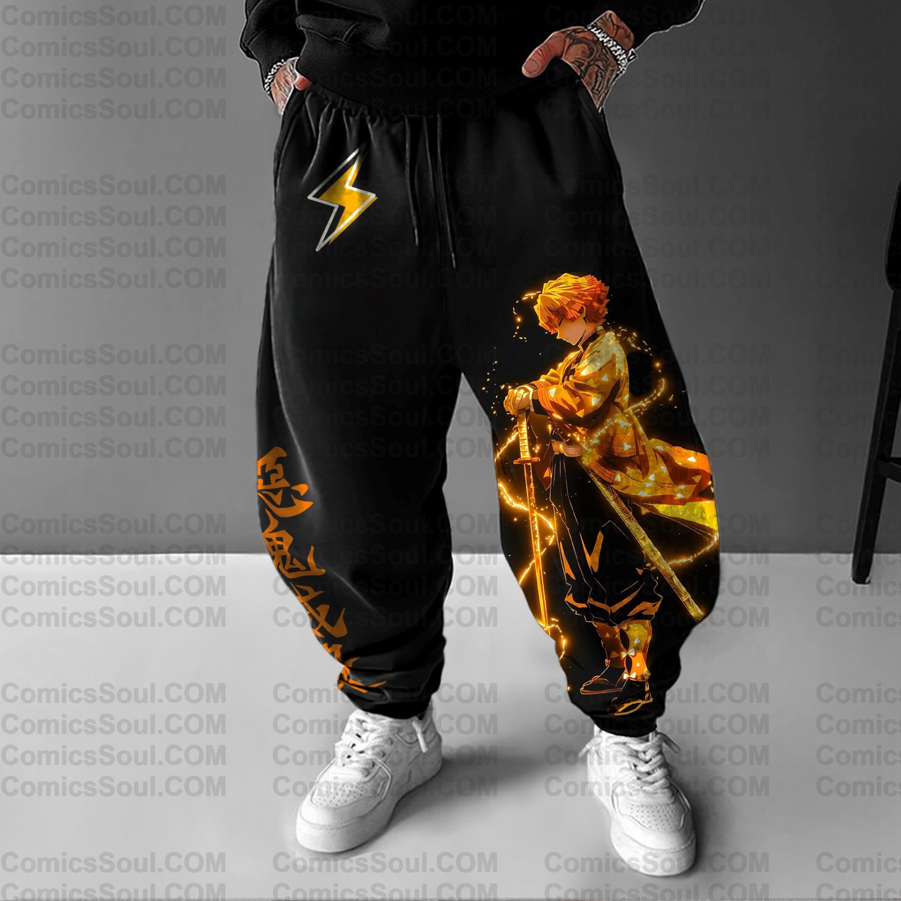Unisex “Demon Slayer” Casual Streetwear Pants